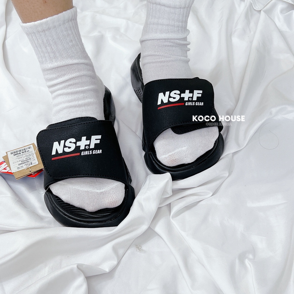 Dép Shoopen quai ngang dán Nasty Kick