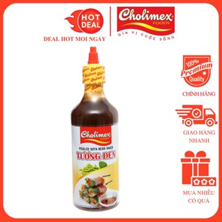 Tương đen Cholimex 520g - Tương đen đậu nành chuẩn vị cho gia Vị Phở/Bò Viên/Cá Viên/Hải Sản/Thịt Chiên