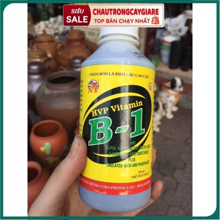 Phân bón lá cao cấp Vitamin B1 chuyên dùng cho cây lan, hoa kiểng, cây cảnh, cho cây sinh trưởng nhanh lớn CHAI 200ml