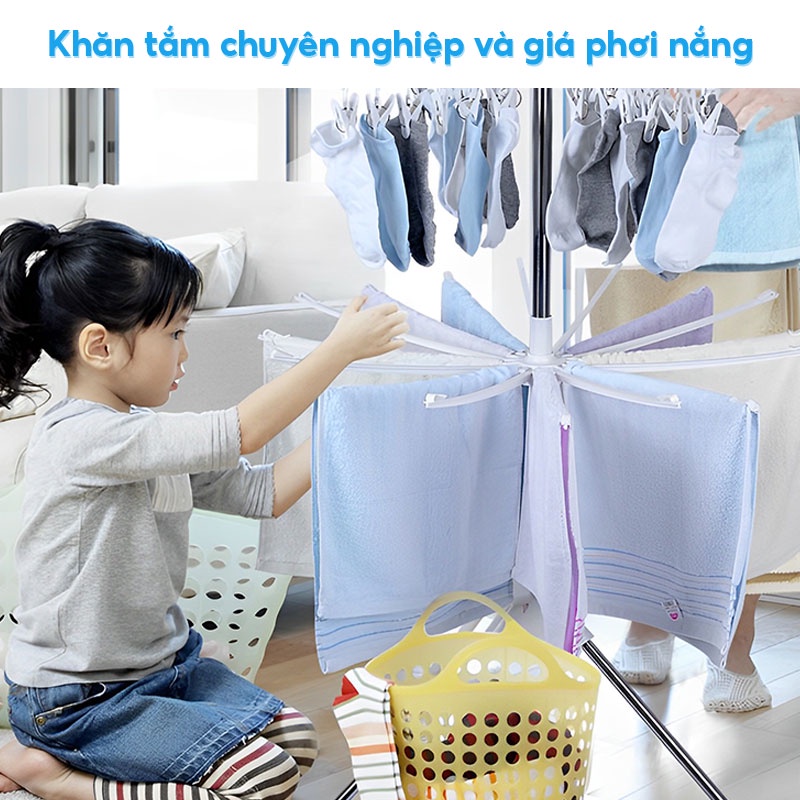 Giàn Phơi Quần Áo Thông Minh Nhỏ gọn tiện lợi | BigBuy360 - bigbuy360.vn