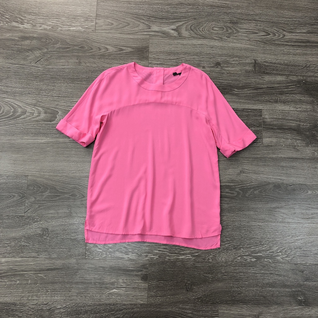 Áo ESPRIT cổ tròn lai cao thấp