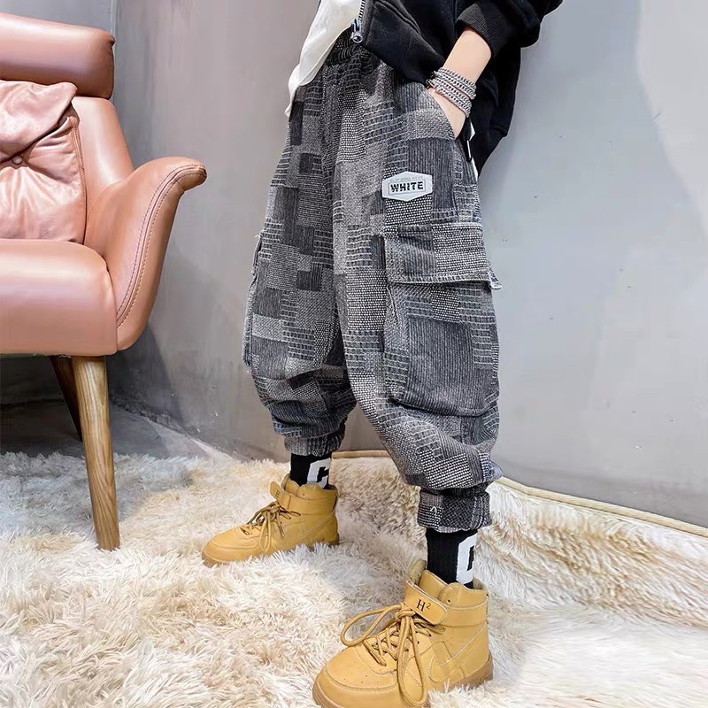 (xả) quần jean ,quần bò vân sọc bo gấu cho bé trai(10-18kg)