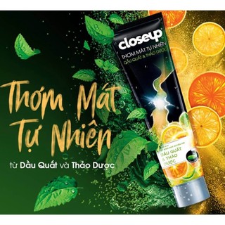 Gel đánh răng Closeup dầu quất & thảo dược 230g