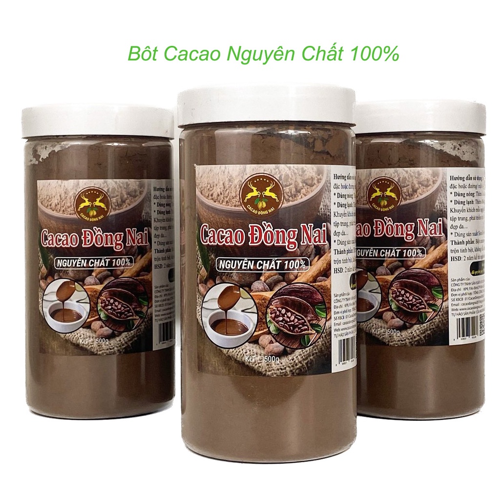 Bột Cacao Nguyên Chất 100%