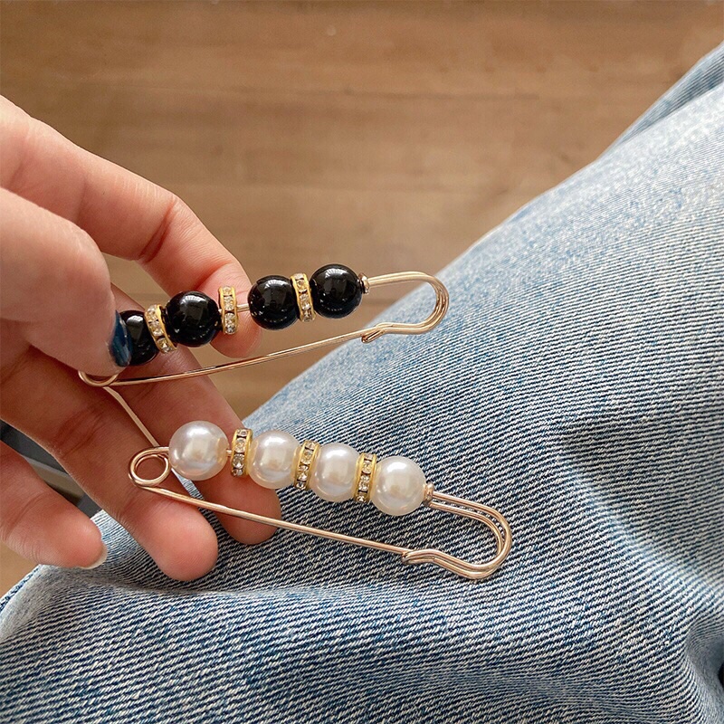 Set 4 ghim cài quần thu hẹp eo, cài áo siêu hot