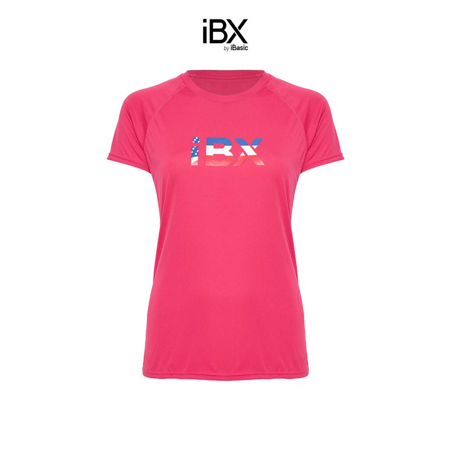 Áo thun nữ thể thao tay ngắn iBasic IBX045