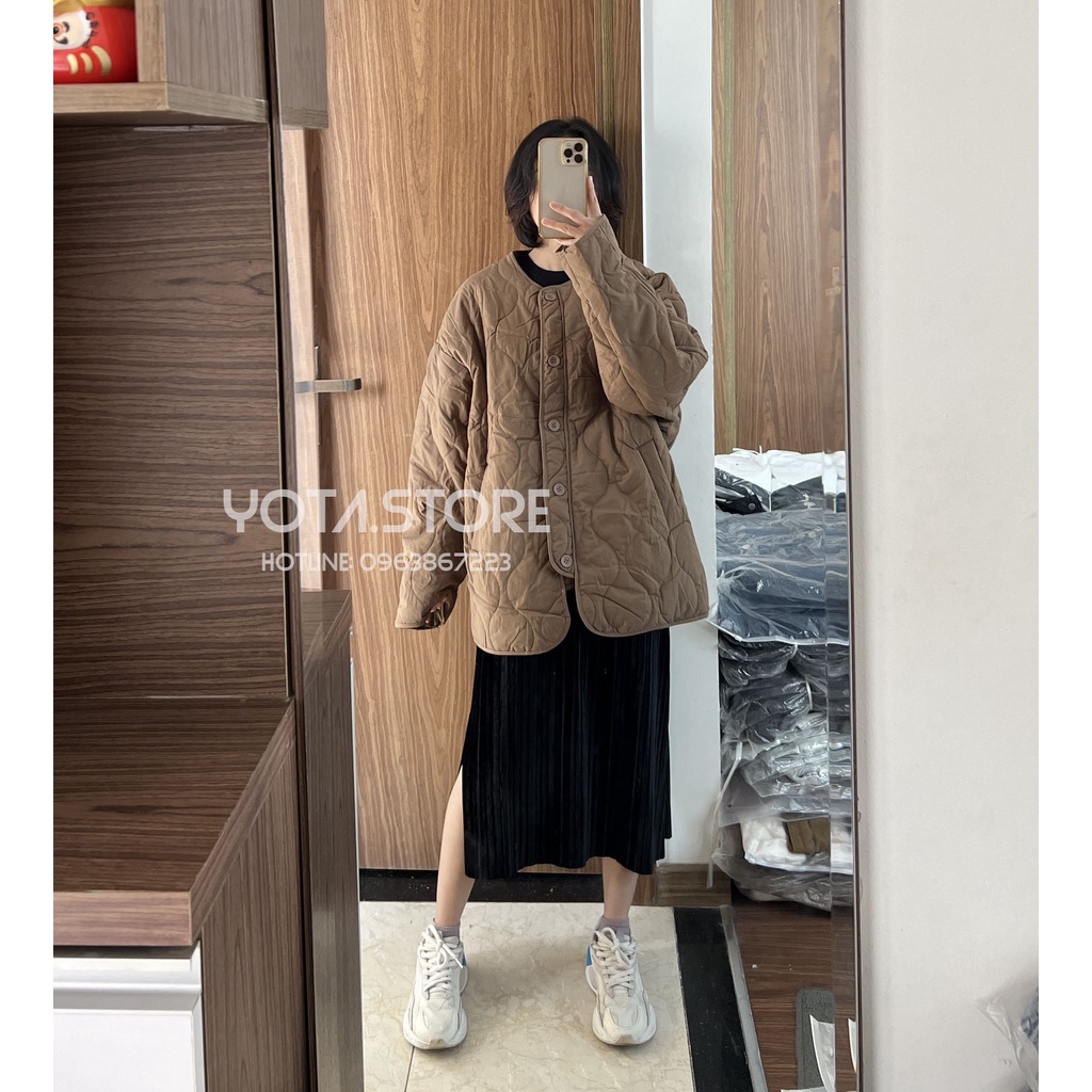Áo khoác phao kaki - AP09