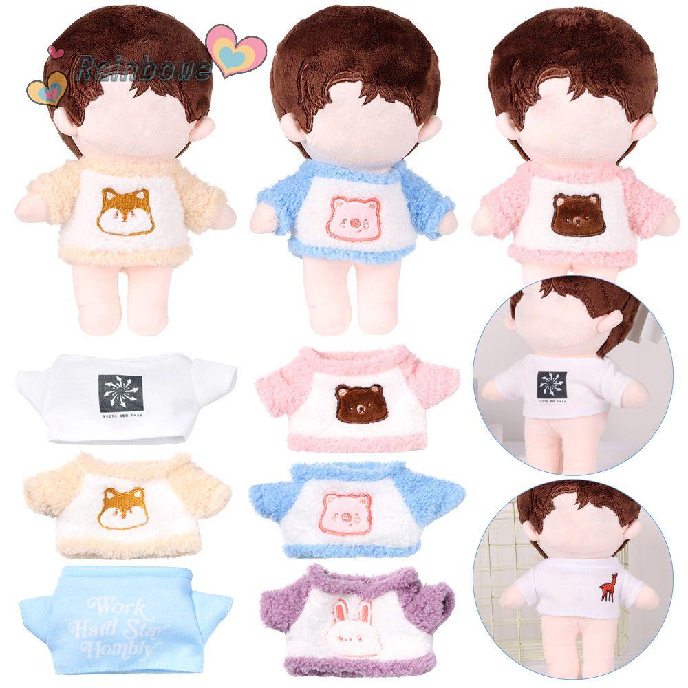 Đầm Ngắn Tay Cầu Vồng Thời Trang Cho Búp Bê 20