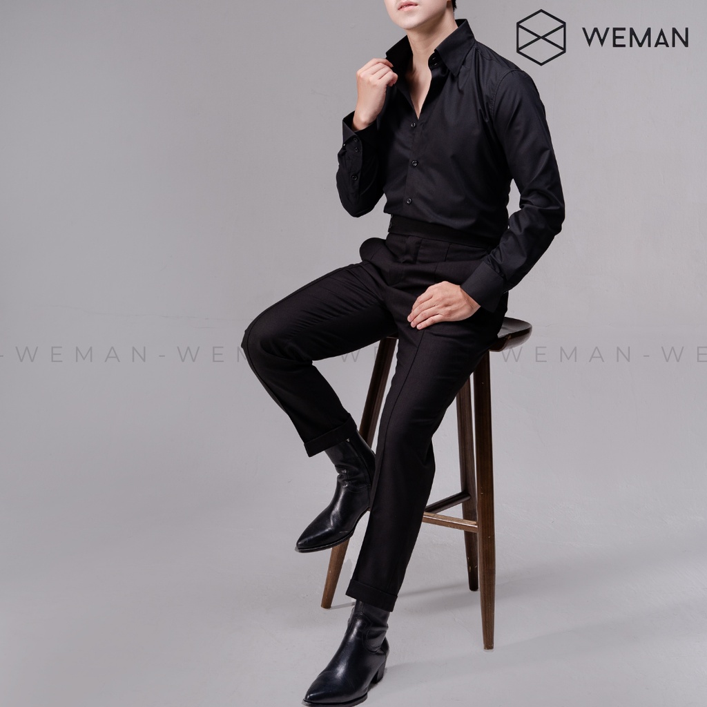 Quần Tây Nam Sidetab Thiết Kế WEMAN Chất Liệu Wool Cao Cấp Chống Nhăn Xù Form Slim Fit Tôn Dáng WMQ2207 | BigBuy360 - bigbuy360.vn