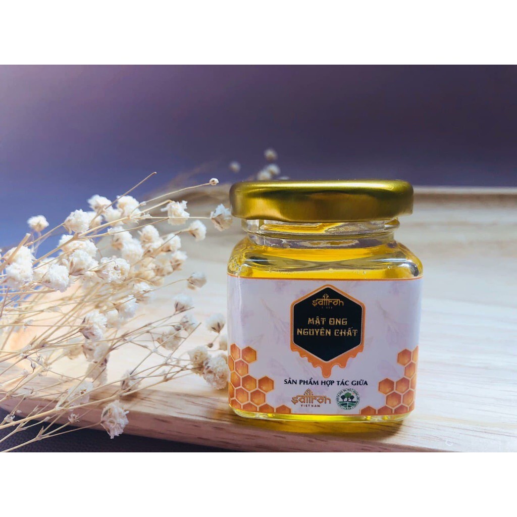 Hộp quà tặng 8/3 đỏ sang trọng cao cấp, Saffron Jahan cùng trà và mật ong, phù hợp biếu tặng QT3.05