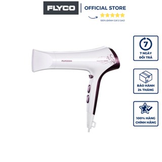  Máy Sấy Tóc FLYCO Công Suất Lớn  2200W  FH6272 - Chế Độ Sấy Anion & Sấy Lạnh Bảo Vệ Tóc 