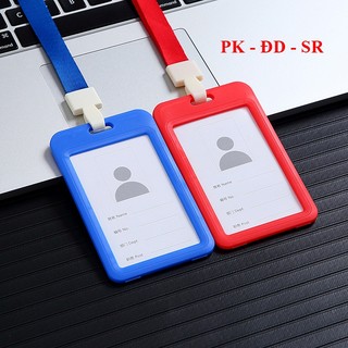 Thẻ đựng bảng tên kèm dây đeo cổ - siêu rẻ