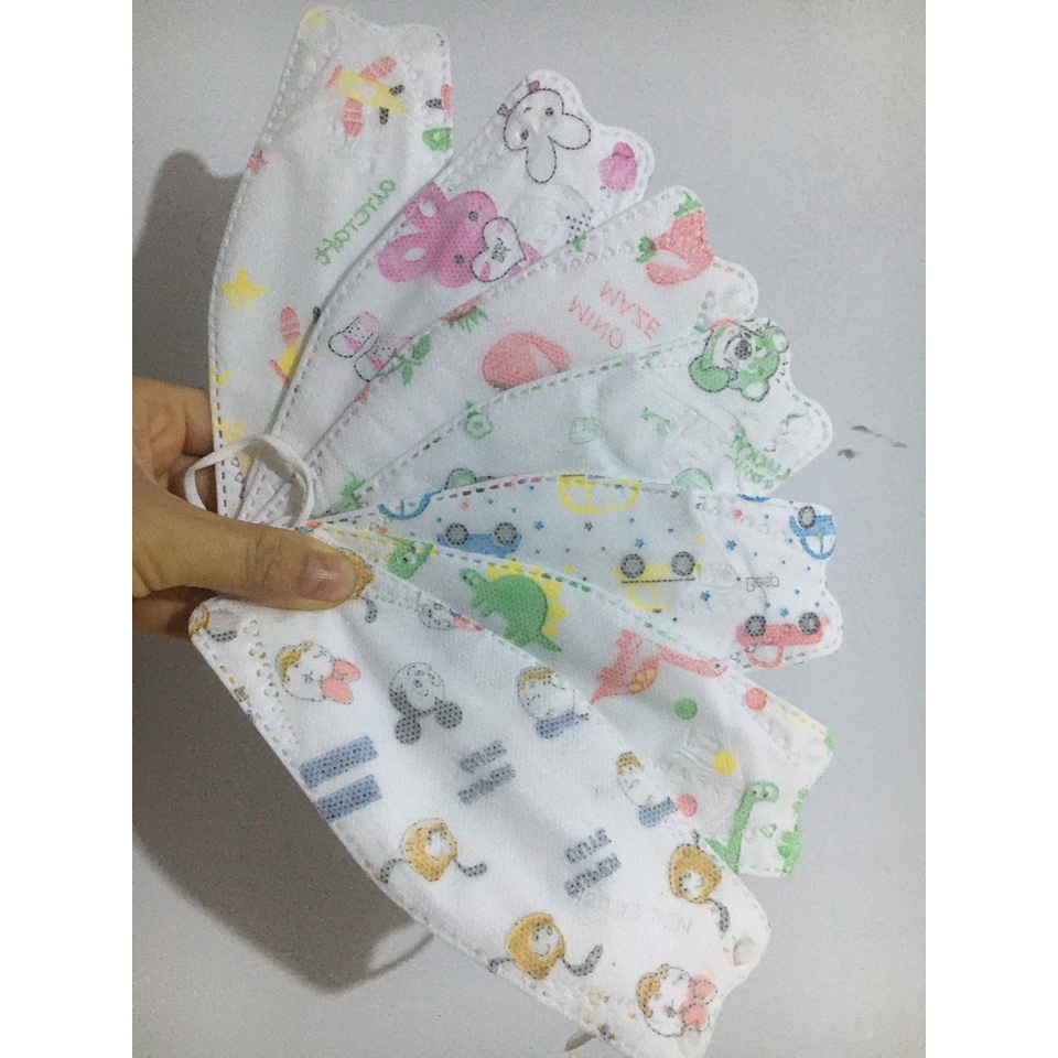 THÙNG 300 Cái Khẩu Trang Trẻ Em KF94 Chuẩn ISO - Khẩu Trang Em Bé