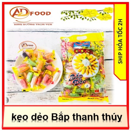 kẹo bắp dẻo mix nhiều màu 100gr