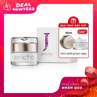 Kem Dưỡng Da Ban Đêm Jericho Nourishing Night Cream 50gr - Phục Hồi Cân Bằng Tự Nhiên Cho Da Và Kích Thích Tế Bào