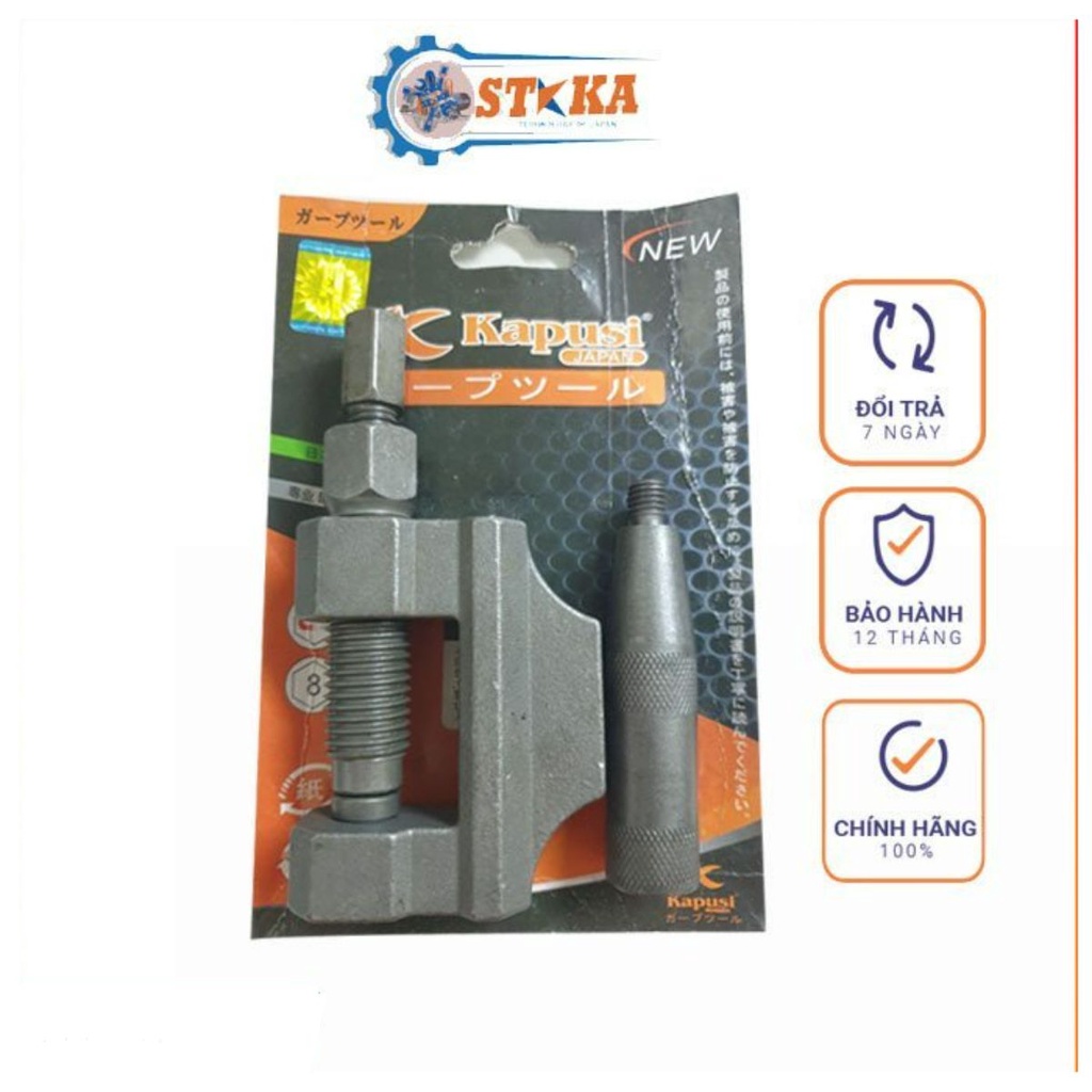 Cảo Tháo Mắt xích Sên Xe Máy Cao Cấp Kapusi Nhật Bản - Vam Đột xích Cắt Mắt Xích xe máy, Đột xích tải K-4014