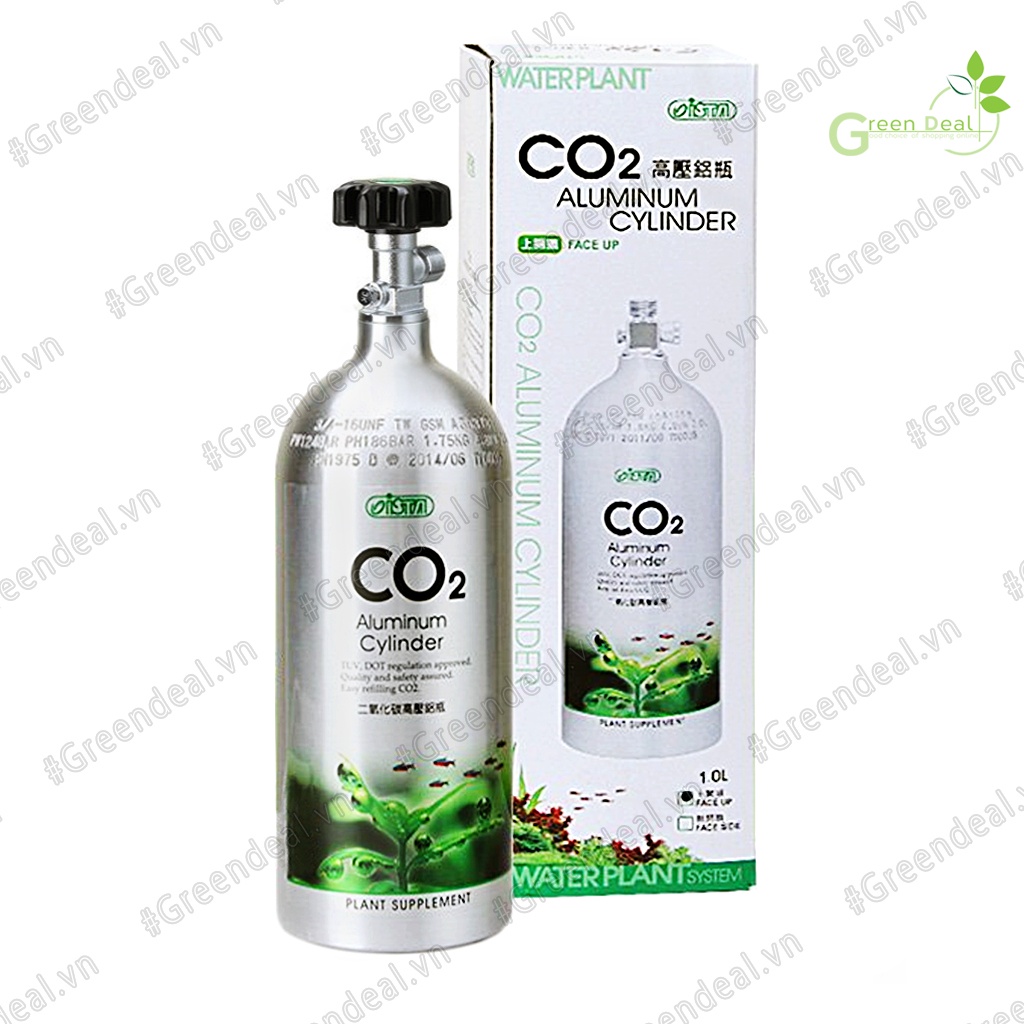 ISTA - Face Side ( 2 Lít) | nhôm cho hồ cá cảnh thủy sinh