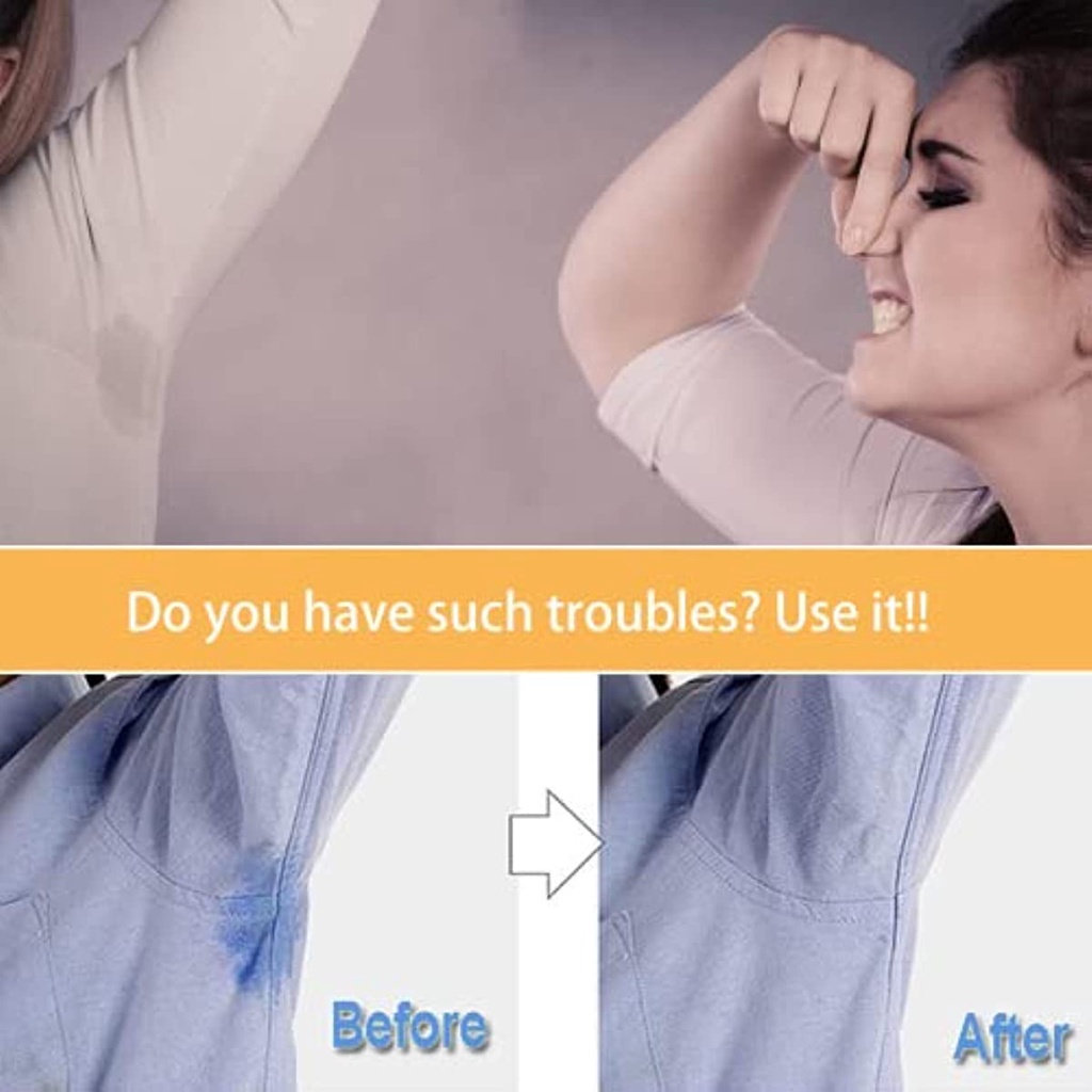 Bộ 10 Miếng Dán Thấm Hút Mồ Hôi Cho Vùng Da Dưới Cánh Tay JP5