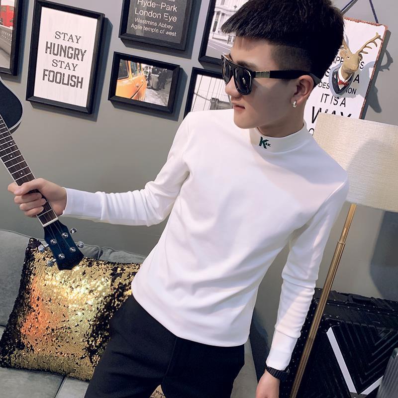 Áo Thun DàI Tay DáNg Ôm ThờI Trang Thu Đông Cho Nam