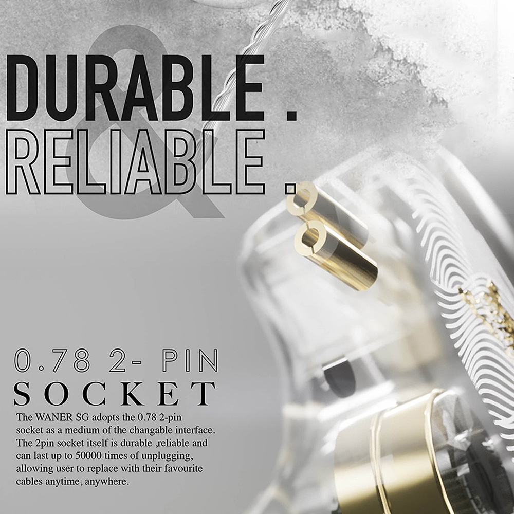 Tai Nghe Nhét Tai FAAEAL TANGZU WAN ER SG 10mm Âm Thanh HIFI N52 Chất Lượng Cao