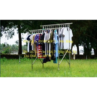 (HCM ) - Sào Phơi 2 Nhánh INOX Cao Cấp Loại Dài – Mã: S2NID -