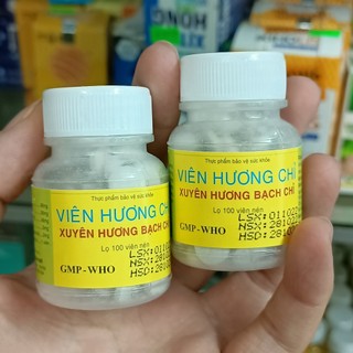 Viên hương chỉ xuyên hương bạch chỉ