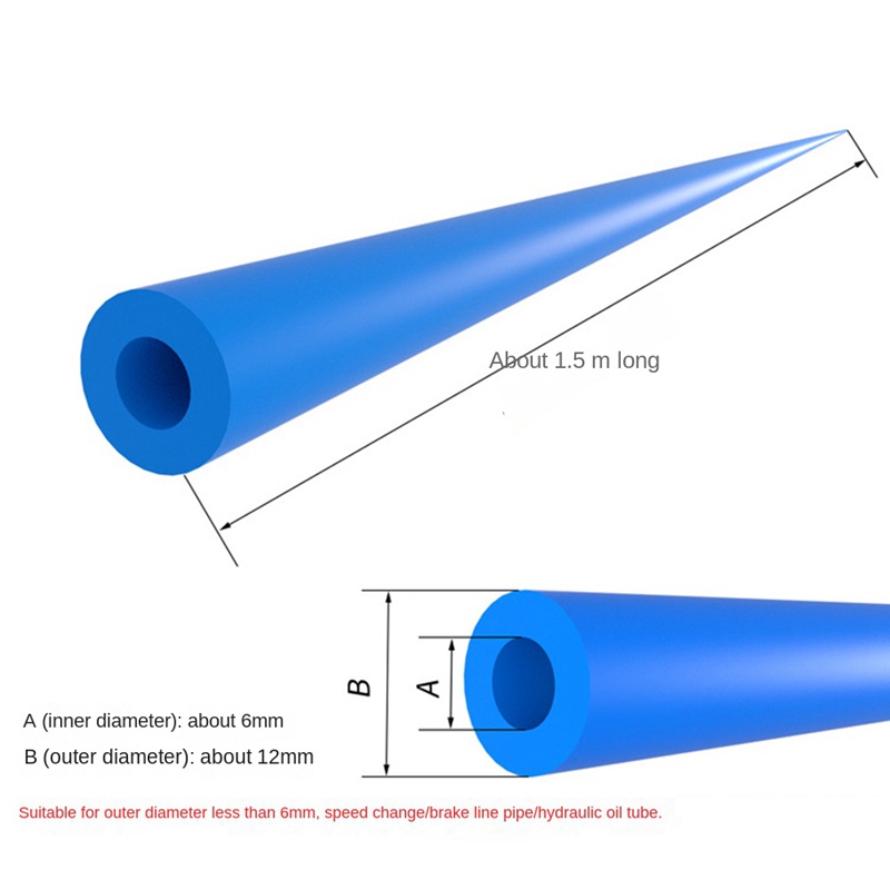 Set 2 Dây Cáp Xốp Gắn Khung Xe Đạp Tiện Dụng