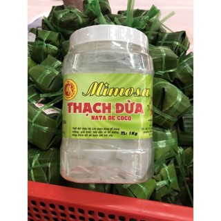 Thạch Dừa hủ dai giòn thương hiệu Mimosa 1kg