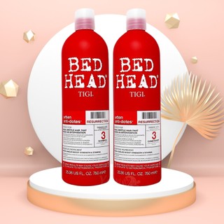 Combo dầu gội xả tigi bed head 750ml