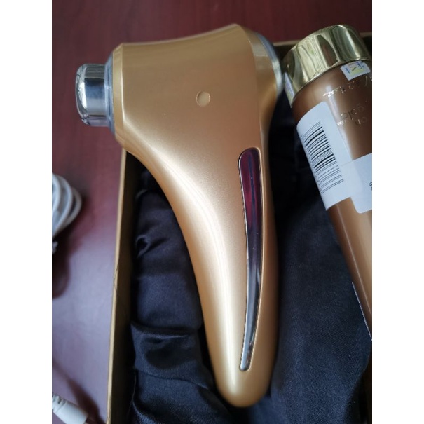 Máy massage mặt, nâng cơ mặt đẩy tinh chất Biolong Deaura full hộp tặng kèm kem dưỡng ẩm sâu