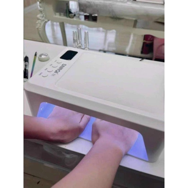 Máy hơ gel SNRQI T8 chính hãng - Máy hơ móng làm nail dụng cụ chuyên dụng