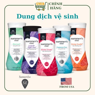 [NHẬP MỸ - AUTH - ĐỦ BILL] Dung Dịch Vệ Sinh Phụ Nữ - Nước Rửa Phụ Khoa SUMMER'S EVE Cleaning Washes
