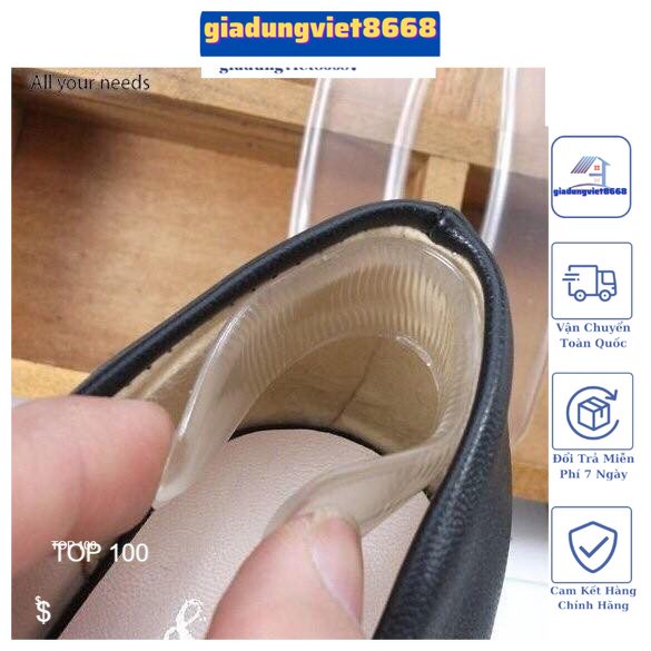 Miếng dán gót giầy silicon,miếng lót silicon khi đi giầy