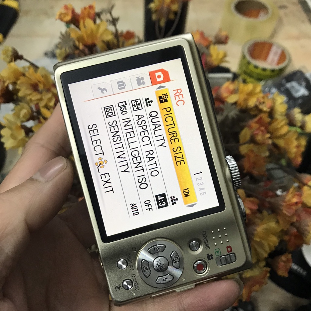 Máy ảnh Lumix TZ10