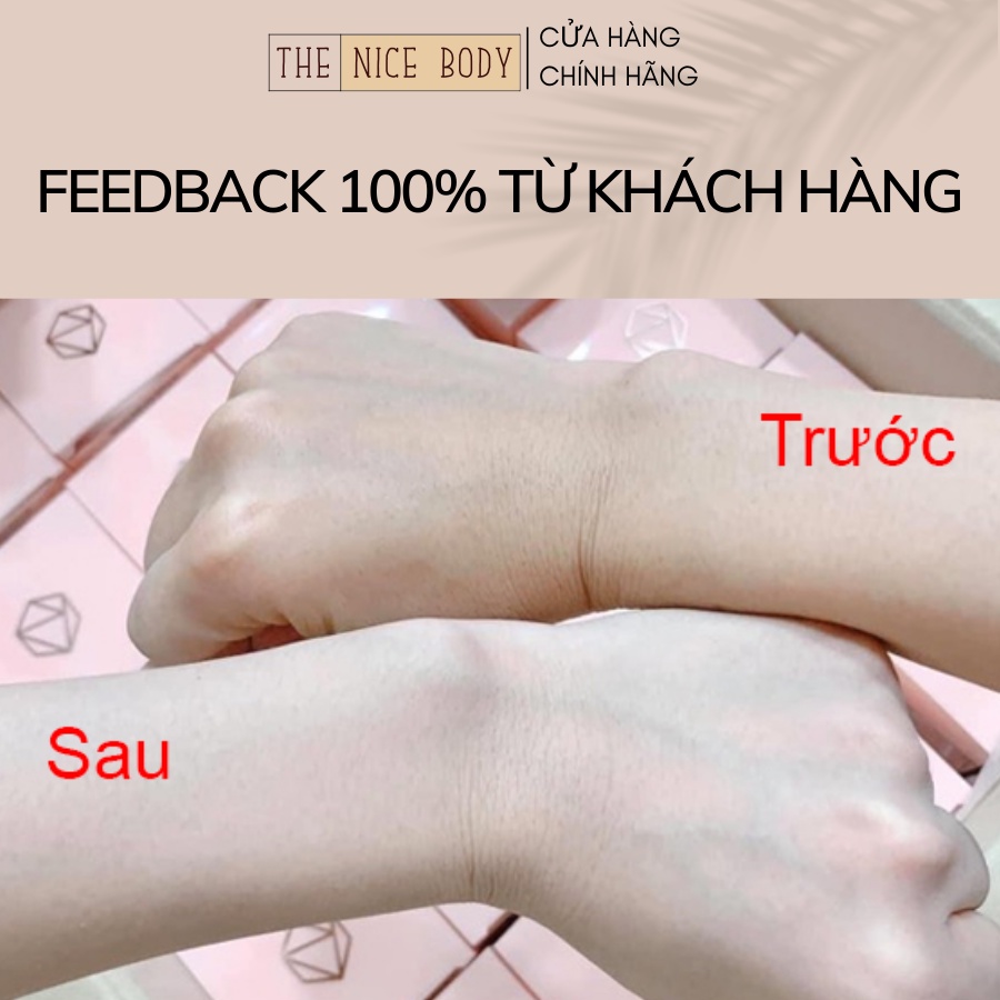 Kem Body Dưỡng Trắng Da Dạng Sữa Chứa 4% Alpha Arbutin Và 4% Kojic Acid Giúp Làm Trắng Toàn Thân The Nice Body | BigBuy360 - bigbuy360.vn