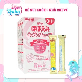 (Lẻ thanh) Sữa Thanh Meiji nội địa Nhật số 0 và số 9 (Date 2024)