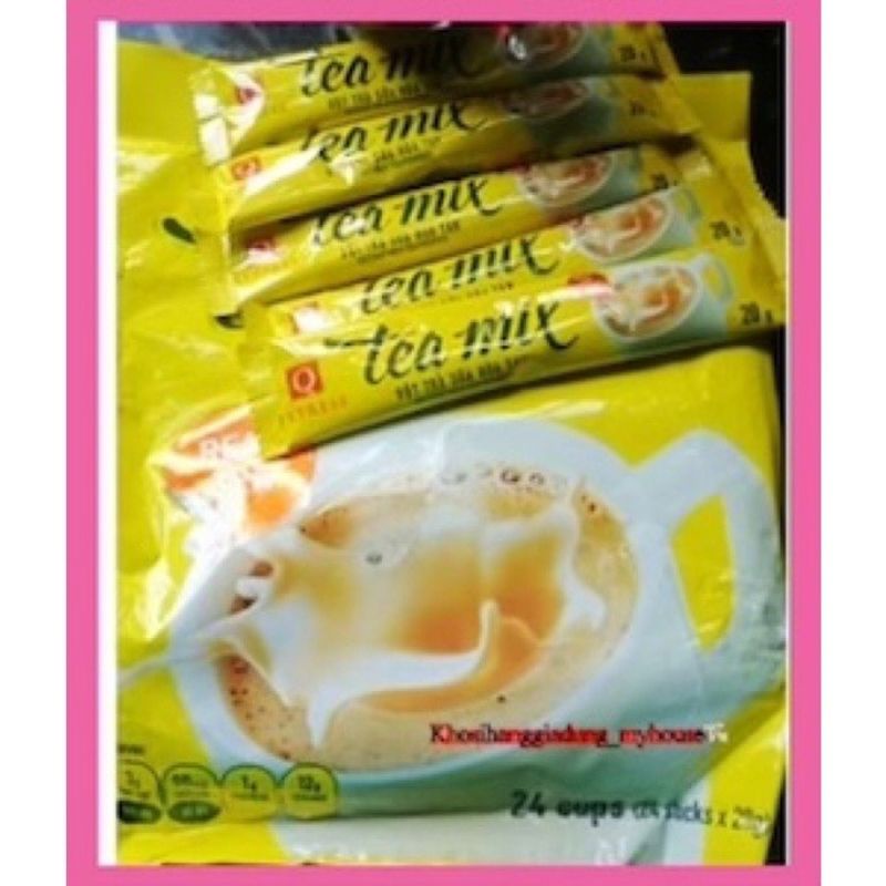 Trà sữa TEA MIX Trần Quang bịch 24 gói x20g