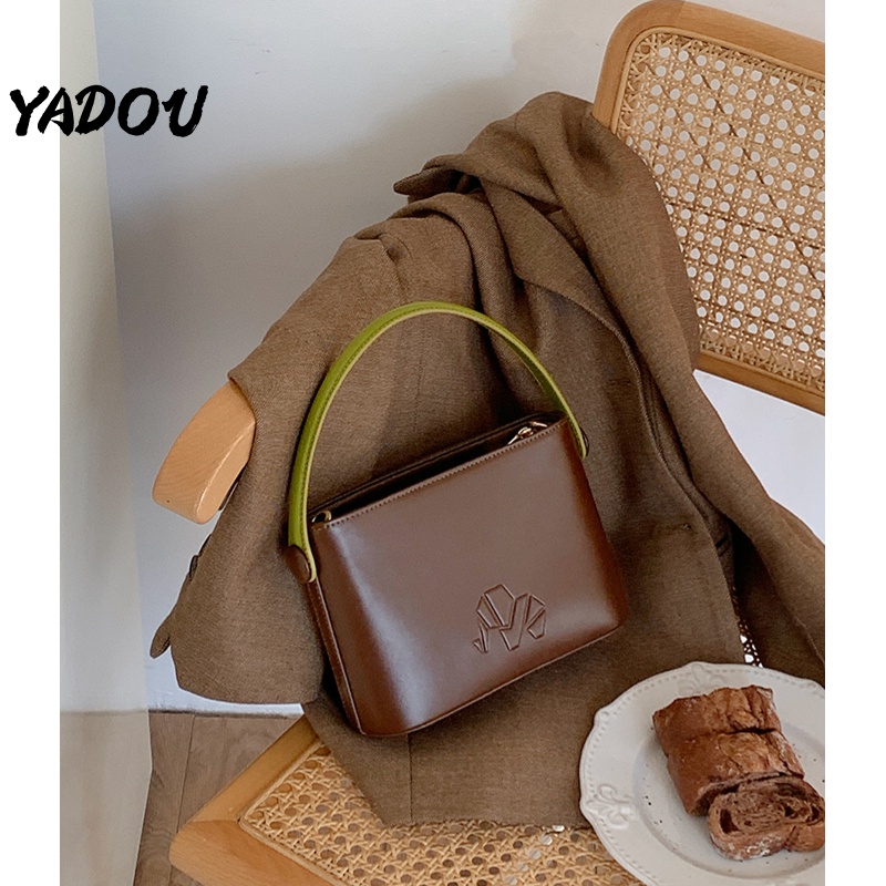 Túi Xách Da PU Phong Cách vintage Thời Trang Cho Nữ