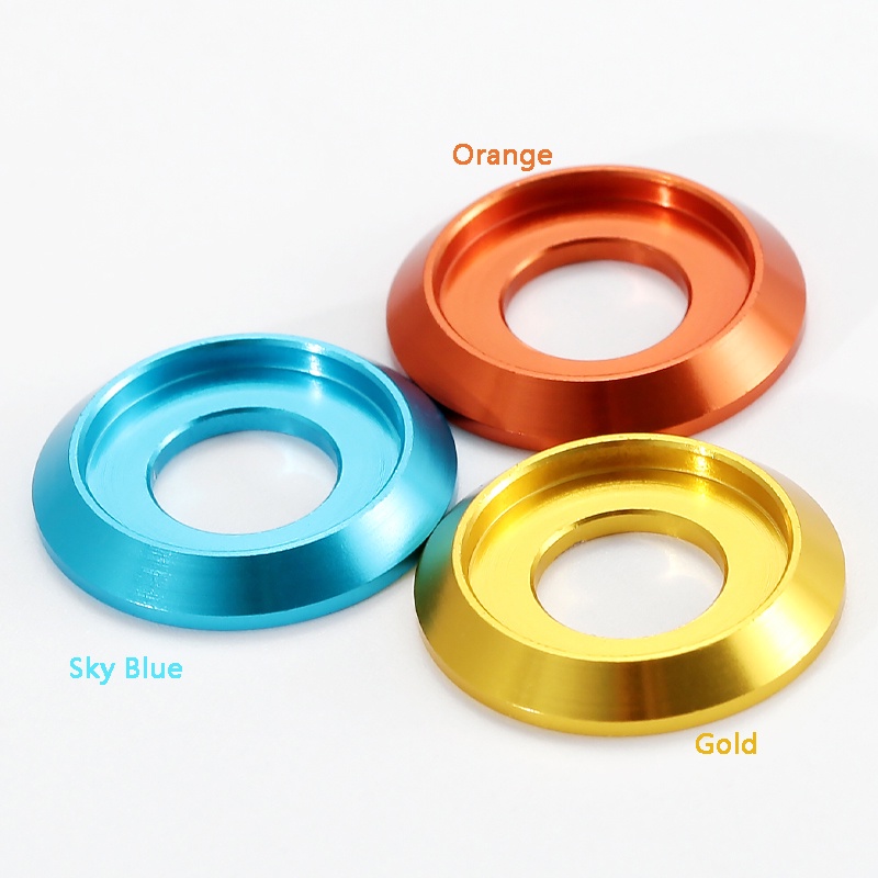 Vòng Đệm Đầu Tròn Bằng Nhôm Nhiều Màu Sắc Cho Chảo Chiên M2M3M4M5