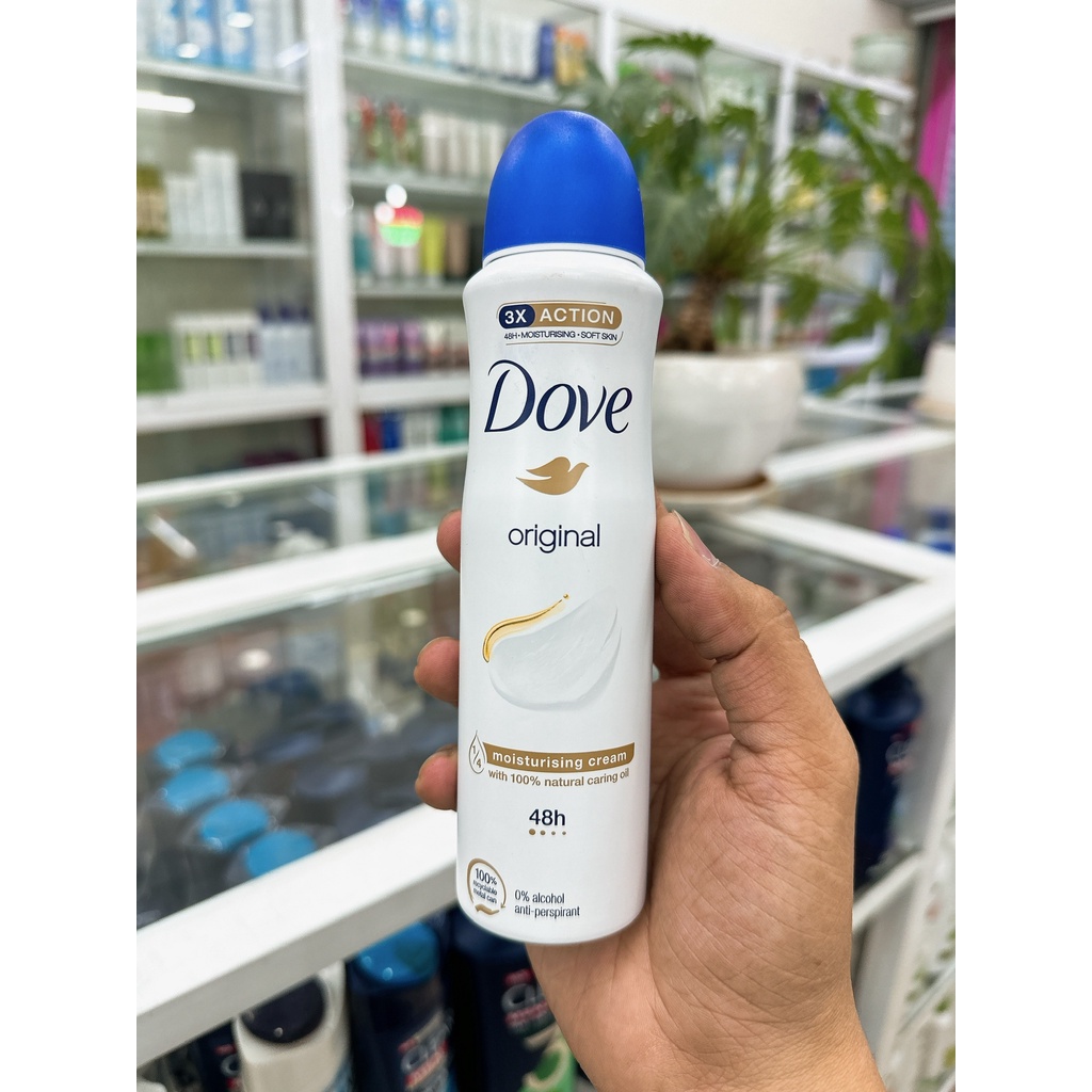 Xịt Khử Mùi Dove Cho Nữ 150ml