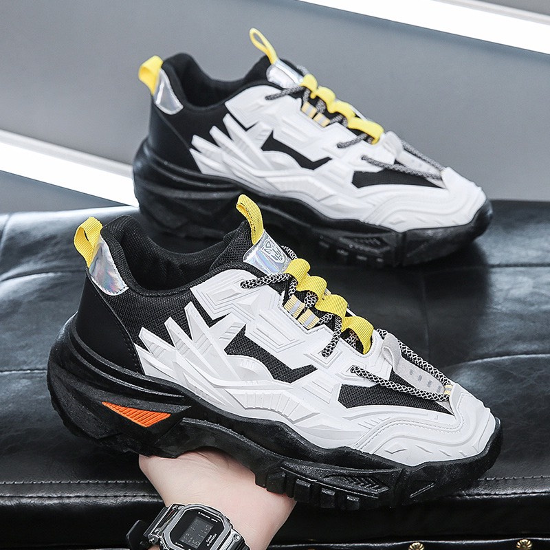 Giày Nam Sneaker Cao Cấp Gót Dạ Quang Đế Cao 5cm Cực Chất