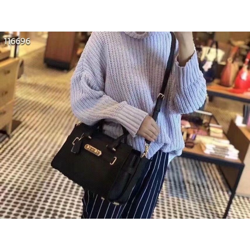 TÚI COACH CÔNG SỞ DA SWAGGER 7295 sẵn
