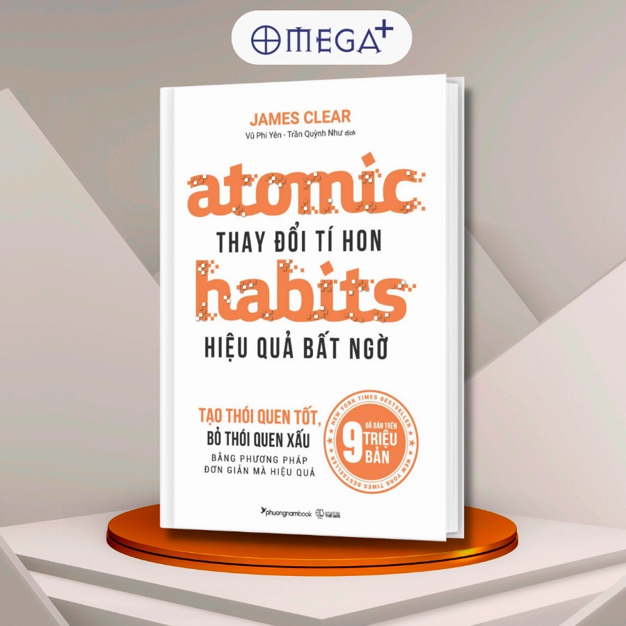 Sách Thay Đổi Tí Hon, Hiệu Quả Bất Ngờ -  Atomic Habits - James Clear (PN) | BigBuy360 - bigbuy360.vn