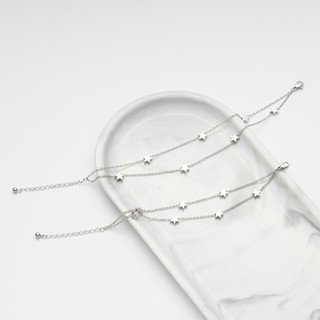 Lắc chân nữ LAMY Five Pointed Star Anklet Silver 9006