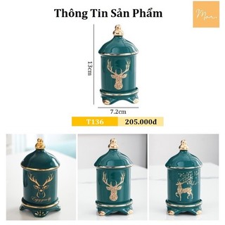 BST Lọ tăm sứ cao cấp