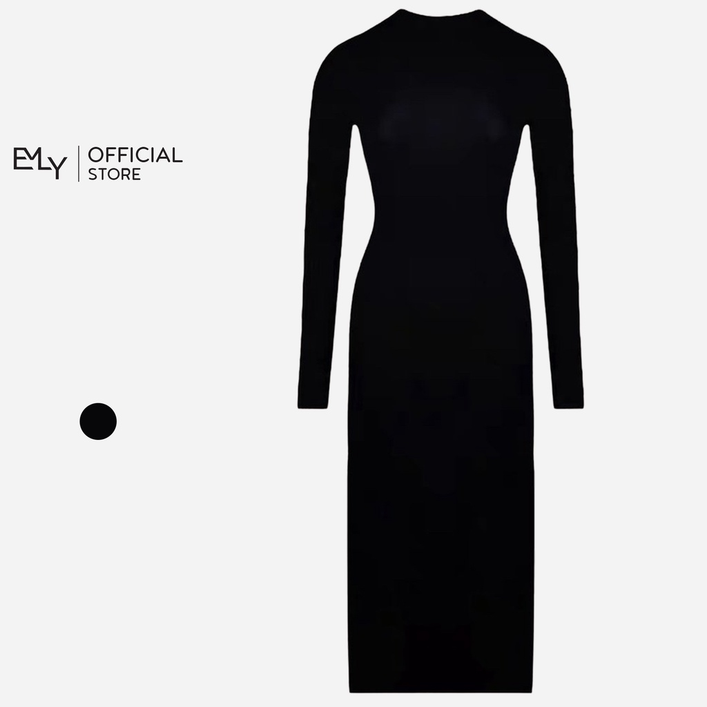 Đầm nữ dáng ôm tay dài Emilyshop