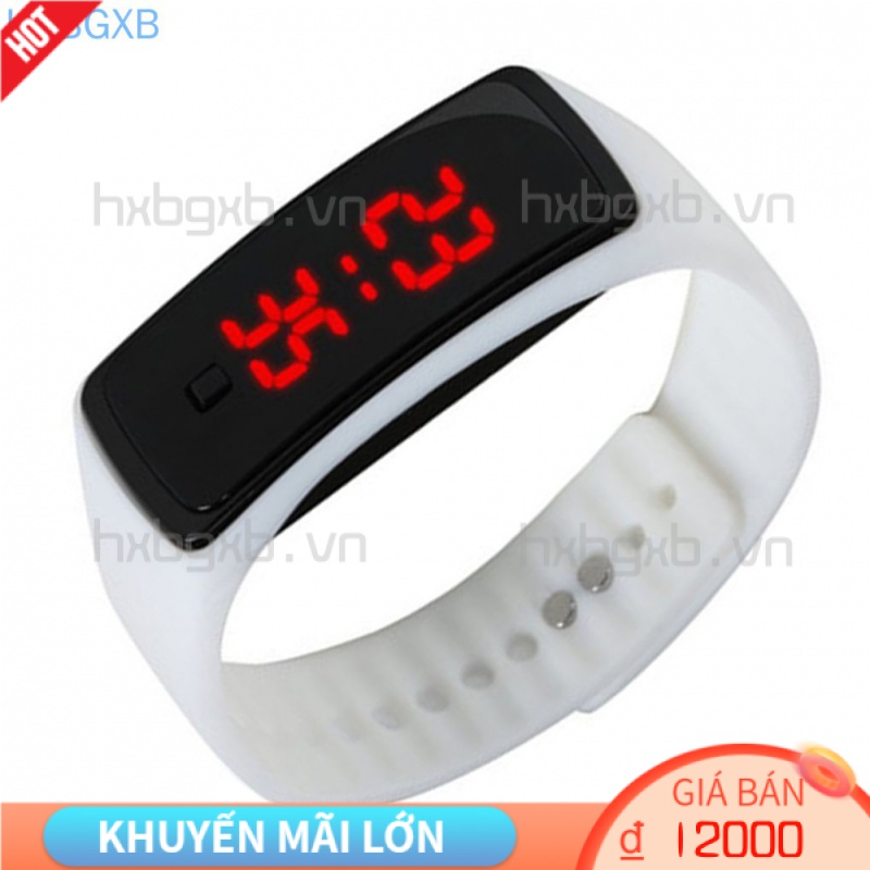 Đồng Hồ Đeo Tay Điện Tử Dây Silicon Thời Trang