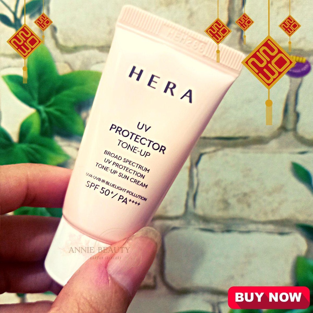 Kem chống nắng nâng tone HERA chống nắng, bụi mịn mạnh mẽ và dưỡng trắng da mặt UV PROTECTOR TONE-UP SPF50+ / PA++++