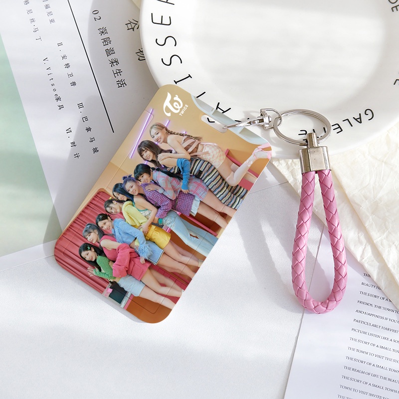 StrayKids,ITZY,IVE,kep1er,LE-SSIERAFIM,SEVENTEEN,TREASURE,TWICE,I-DLE,ATEEZ,NAYEON Lanyards Card HOLDER