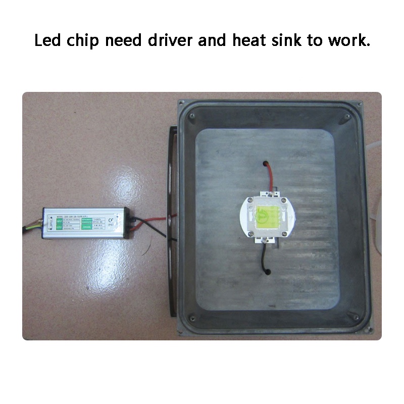 Chip Đèn LED Dây Đồng SMD 10W - 100W Ánh Sáng Vàng
